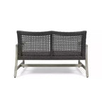 Christopher Knight Home Augusta Outdoor Acacia Wood and Wicker 4 Seater Chat Set with Fire Pit