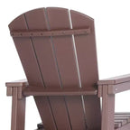 WestinTrends Malibu Kids 5-Piece HDPE Outdoor Square Patio Dining Table and Chairs Set