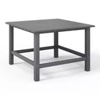 WestinTrends Malibu Kids 5-Piece HDPE Outdoor Square Patio Dining Table and Chairs Set