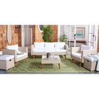 Presla 6 Piece Living Set - Indoor/Outdoor - PAT7715 - Safavieh