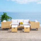 Presla 6 Piece Living Set - Indoor/Outdoor - PAT7715 - Safavieh