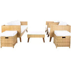 Presla 6 Piece Living Set - Indoor/Outdoor - PAT7715 - Safavieh