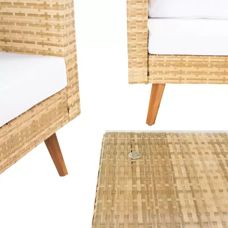 Presla 6 Piece Living Set - Indoor/Outdoor - PAT7715 - Safavieh