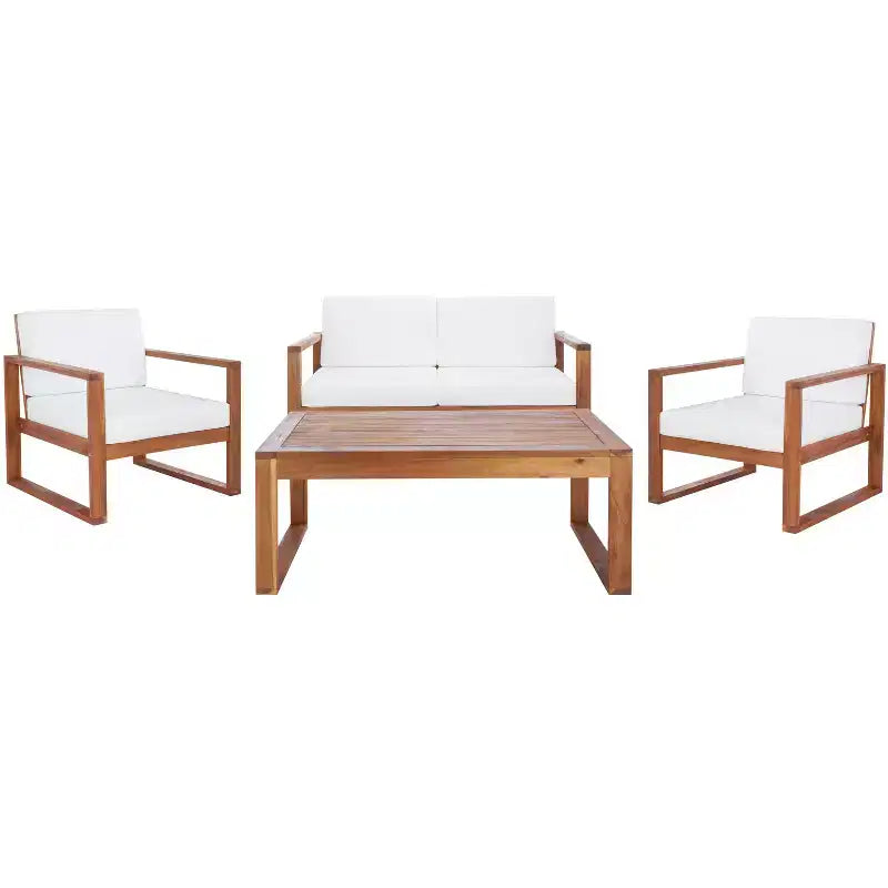 Emiko 4 Piece Living Set - Indoor/Outdoor - PAT7312 - Safavieh