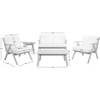 Dryad 5 Piece Living Set - Indoor/Outdoor - PAT7306 - Safavieh