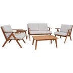 Dryad 5 Piece Living Set - Indoor/Outdoor - PAT7306 - Safavieh