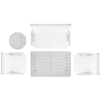 Dryad 5 Piece Living Set - Indoor/Outdoor - PAT7306 - Safavieh