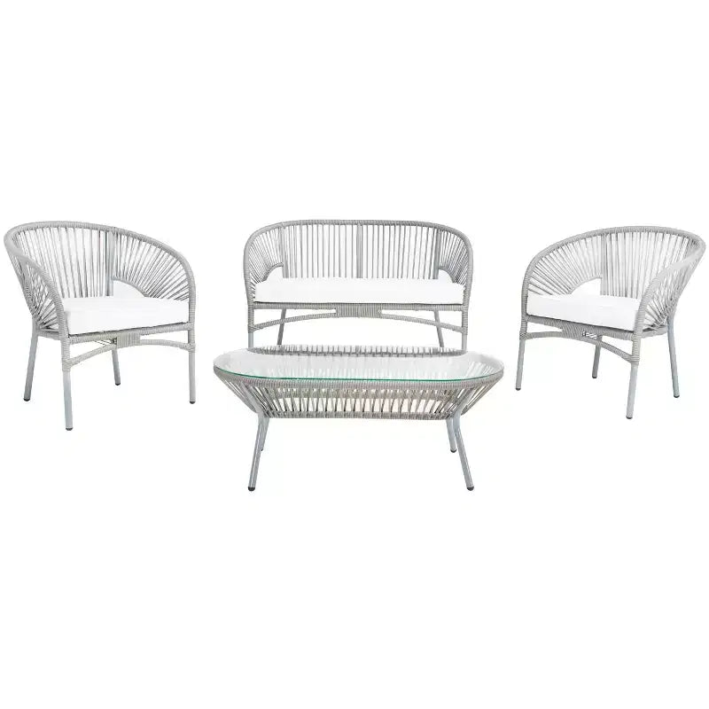 Werner 4-osaline elutoa komplekt - sise- ja välistingimustesse - PAT7522 - Safavieh