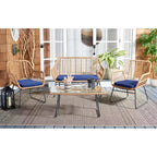 Roston 4 Piece Living Set - Indoor/Outdoor - PAT9005 - Safavieh