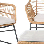 Roston 4 Piece Living Set - Indoor/Outdoor - PAT9005 - Safavieh