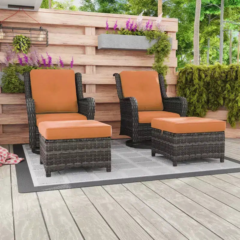 UPTIOT 5-Piece Seating Group with Cushions