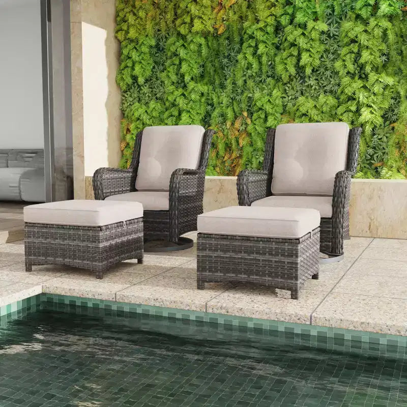 UPTIOT 5-Piece Seating Group with Cushions