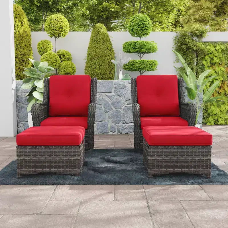 UPTIOT 5-Piece Seating Group with Cushions