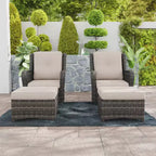 UPTIOT 5-Piece Seating Group with Cushions