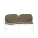 Christopher Knight Home Gunda Outdoor Modern 3 Pieces Polypropylene Upholstered Loveseat and Chair Set