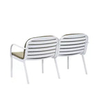 Christopher Knight Home Gunda Outdoor Modern 3 Pieces Polypropylene Upholstered Loveseat and Chair Set