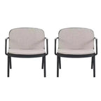 Christopher Knight Home Gunda Outdoor Modern 3 Pieces Polypropylene Upholstered Loveseat and Chair Set