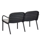 Christopher Knight Home Gunda Outdoor Modern 3 Pieces Polypropylene Upholstered Loveseat and Chair Set