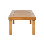 Christopher Knight Home Nolan Outdoor Shutter-styled Paneling Acacia Wood Seating Set with Cushions