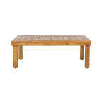 Christopher Knight Home Nolan Outdoor Shutter-styled Paneling Acacia Wood Seating Set with Cushions