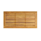 GDFStudio Keanu Outdoor Acacia Wood Loveseat and Coffee Table Set with Cushions