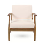 Christopher Knight Home Perla Outdoor 8 Seater Acacia Wood Chat Set with Cushions