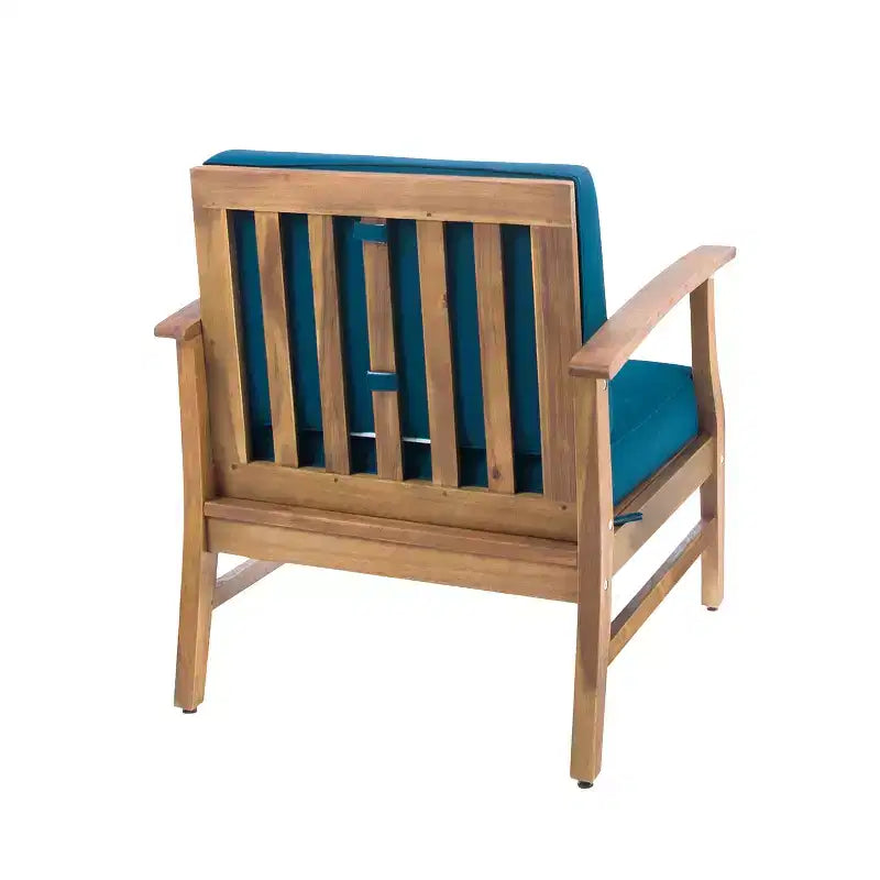 Christopher Knight Home Perla Outdoor 8 Seater Acacia Wood Chat Set with Cushions