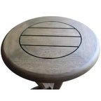 Courtyard Casual Avalon FSC Teak 3 pc Seating Set Includes: Two Club Chairs and One Round End Table