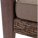 Courtyard Casual Bridgeport II 3 pc Club Chair Set Includes: Two Club Chairs and One End Table