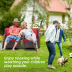 COZONY 3-Piece Outdoor Wicker Swivel Rocker Patio Set with 360 Swivel Rocking Chairs & Tempered Glass Side Table for Balcony Garden Deck