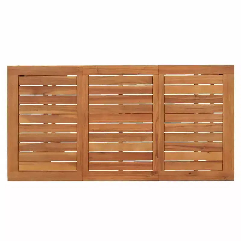 vidaXL Garden Bar Set with Solid Acacia and Poly Rattan
