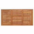 vidaXL Garden Bar Set with Solid Acacia and Poly Rattan