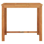 vidaXL Garden Bar Set with Solid Acacia and Poly Rattan