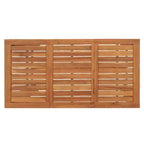 vidaXL Garden Bar Set with Solid Acacia and Poly Rattan