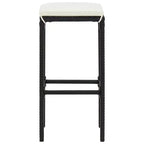 vidaXL Garden Bar Set with Solid Acacia and Poly Rattan