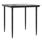 vidaXL Patio Dining Set with Cushions in Poly Rattan