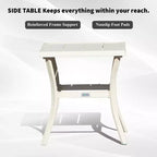 Clihome Outdoor Rocking Chairs Set of 3(2 Chairs & 1 Table)