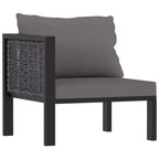 vidaXL Garden Lounge Set Anthracite