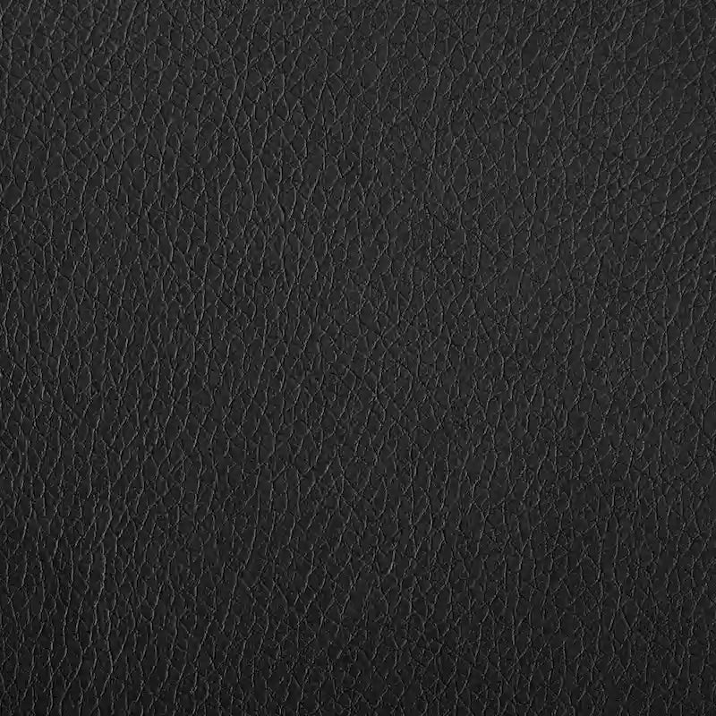 Mid-Century Modern Shell Chair Single Side Chair Tripod Black Leather Lounge Chair in Walnut Finish Comfortable Backrest
