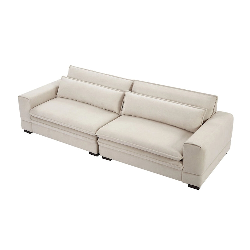 Mid-Century Sofa Couch Modern Upholstered Couch for Livingroom,Bedroom, Apartment, Home Office