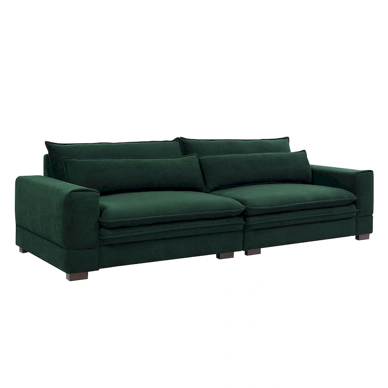 Mid-Century Sofa Couch Modern Upholstered Couch for Livingroom,Bedroom, Apartment, Home Office