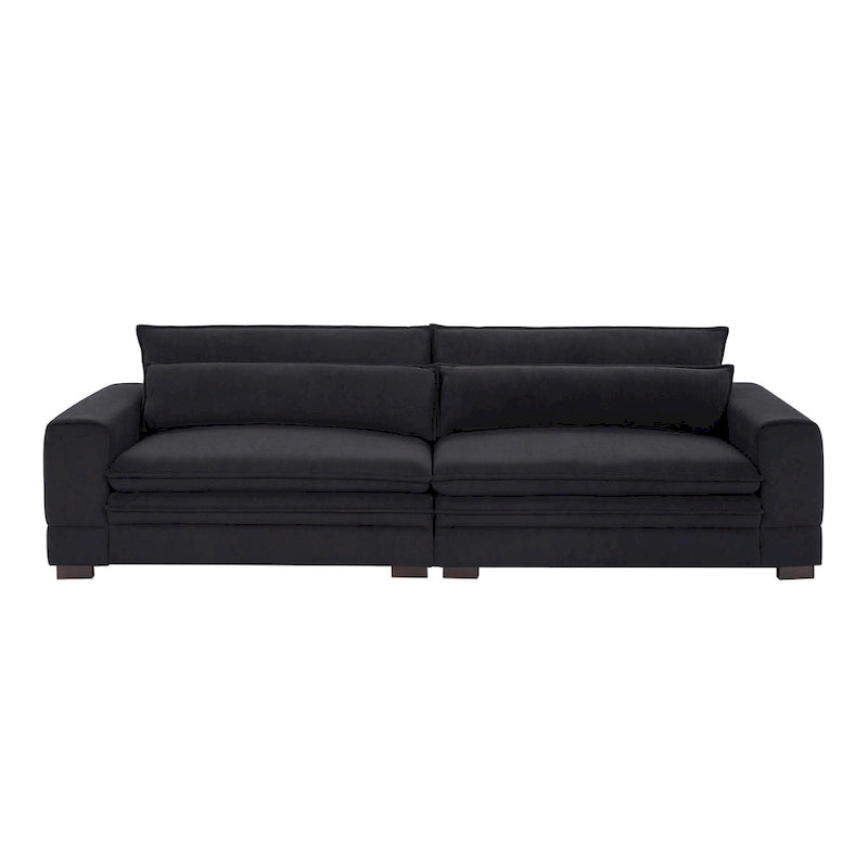 Mid-Century Sofa Couch Modern Upholstered Couch for Livingroom,Bedroom, Apartment, Home Office