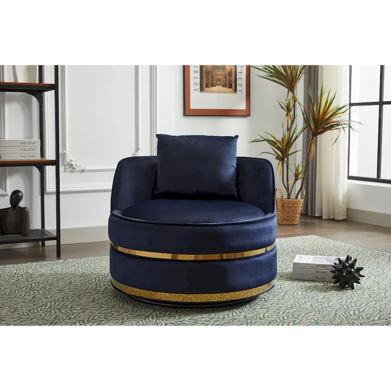 Swivel Chair, 360 Swivel Accent Chair, Barrel Chair for Living Room Bedroom