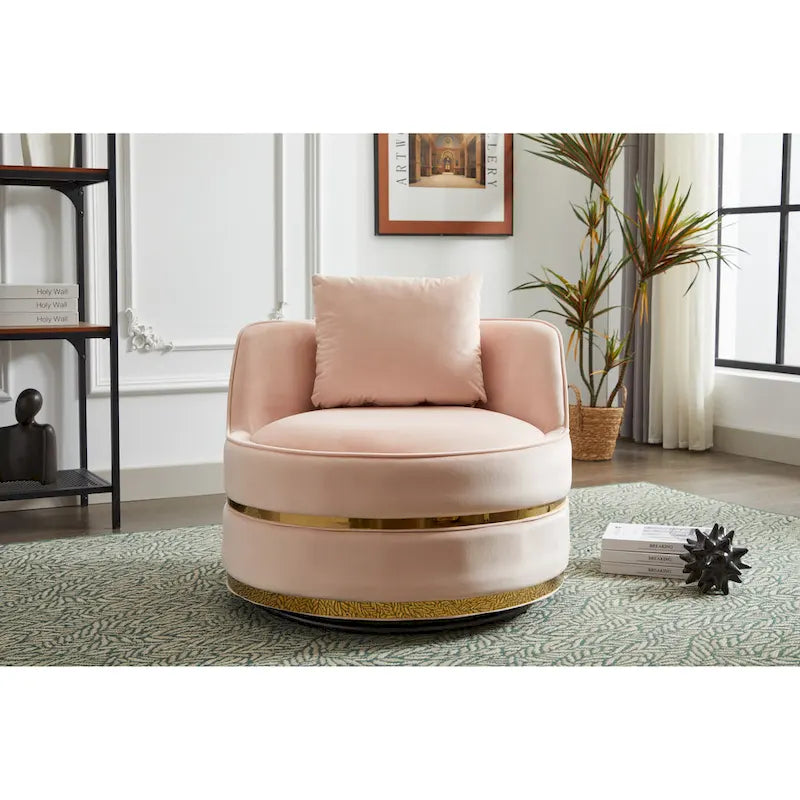 Swivel Chair, 360 Swivel Accent Chair, Barrel Chair for Living Room Bedroom