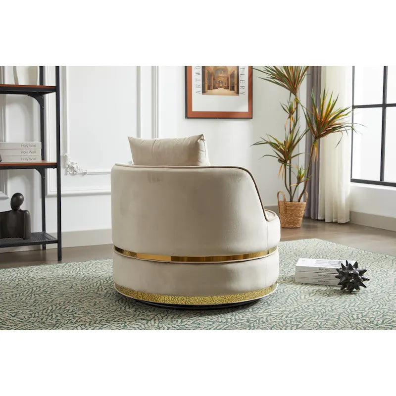 Swivel Chair, 360 Swivel Accent Chair, Barrel Chair for Living Room Bedroom