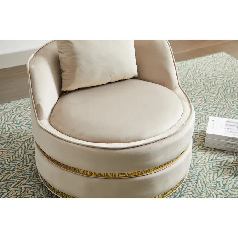 Swivel Chair, 360 Swivel Accent Chair, Barrel Chair for Living Room Bedroom