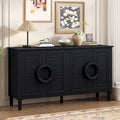 Console a 4 ante con maniglie rotonde
