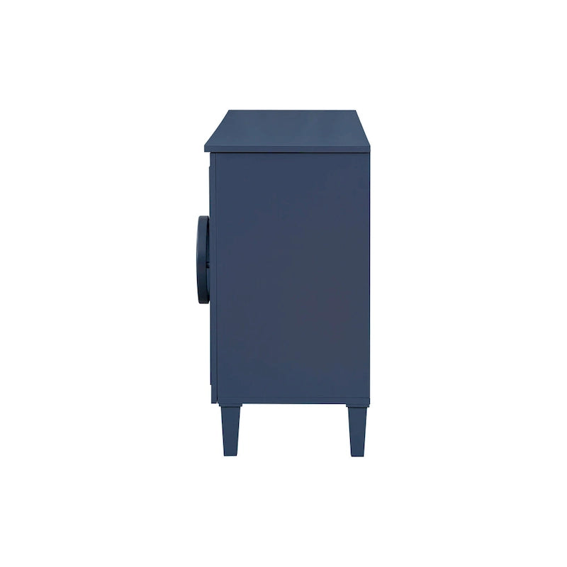 Console a 4 ante con maniglie rotonde