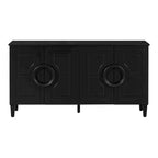 Console a 4 ante con maniglie rotonde