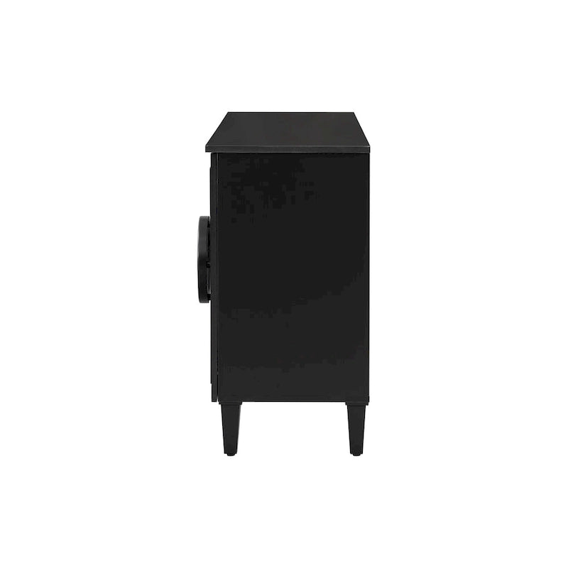 Console a 4 ante con maniglie rotonde